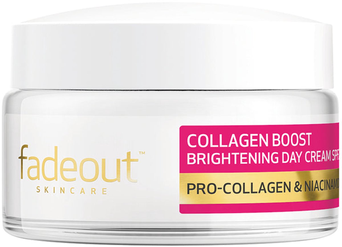 Fade Out Collagen Boost Verstevigende & Verhelderende Dagcrème SPF25 (50 ml)
