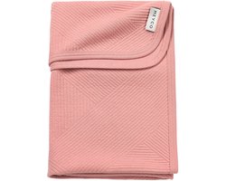 Meyco Baby Jacquard Wiegdeken - Rose - 75x100cm - 0.5 TOG