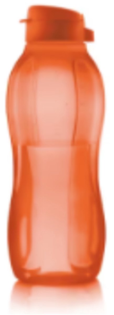 Tupperware drinkfles 2L - sportdop - roze - voor sport en wandelen