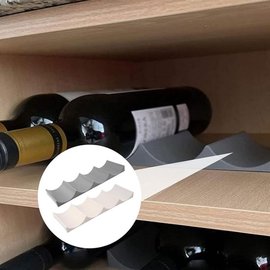 LUTH Premium Profi Parts opbergvak flessenvak flessenrek 429x102mm compatibel met Neff 00353045 353045 00439050 00353457 00355370 voor koelkastdeuren wit