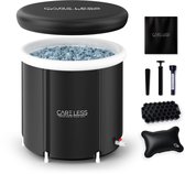 Care Less - IJsbad - Opvouwbare Badkuip - Zitbad - Dompelbad - 75CM - Inklapbaar en met Hoes - Inclusief Pomp en Afvoerslang - Zwembad - Bath Bucket