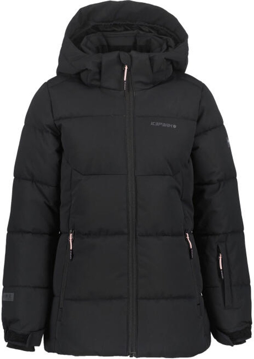 ICEPEAK LORIS JR Meisjes Winterjas Zwart