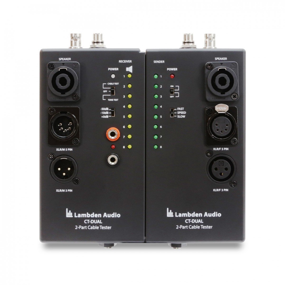 Lambden Audio CT-DUAL 2-delige kabeltester