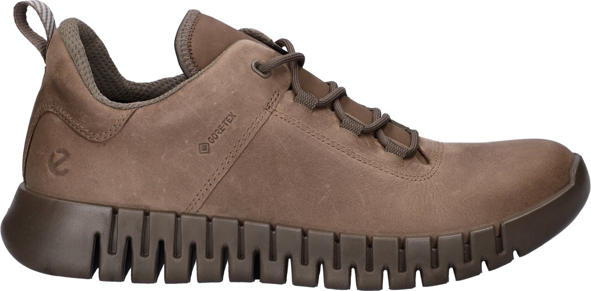 Ecco Gruuv heren sneaker - Kaki