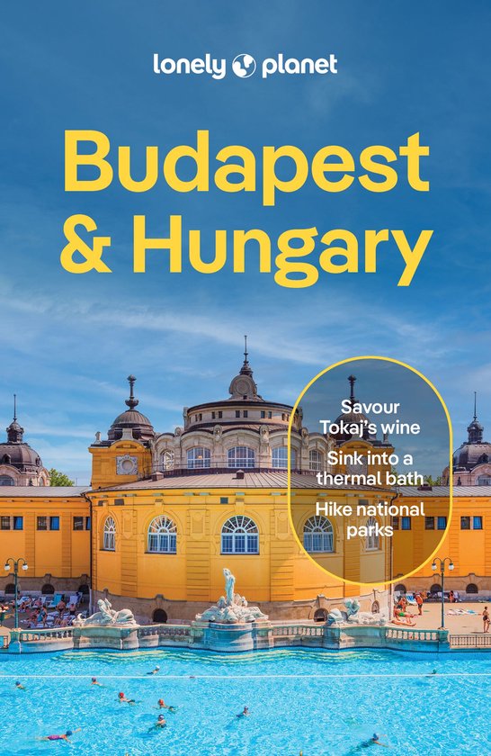 Travel Guide - Lonely Planet Budapest & Hungary - cover