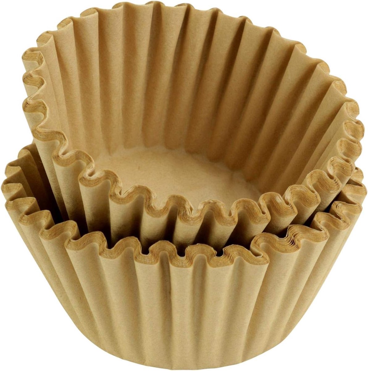 Koffiefilters voor 8-12 kopjes (natuurlijk ongebleekt, 500 stuks)