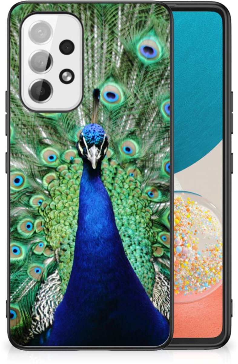 Samsung Galaxy A53 Dierenprint Telefoonhoesje Pauw