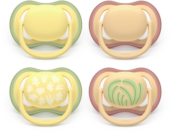 Philips Avent Ultra Air - Ademend en lichtgewicht fopspeen (0-6 mnd) - 4 stuks - SCF087/21 van Merkloos — afbeelding 2