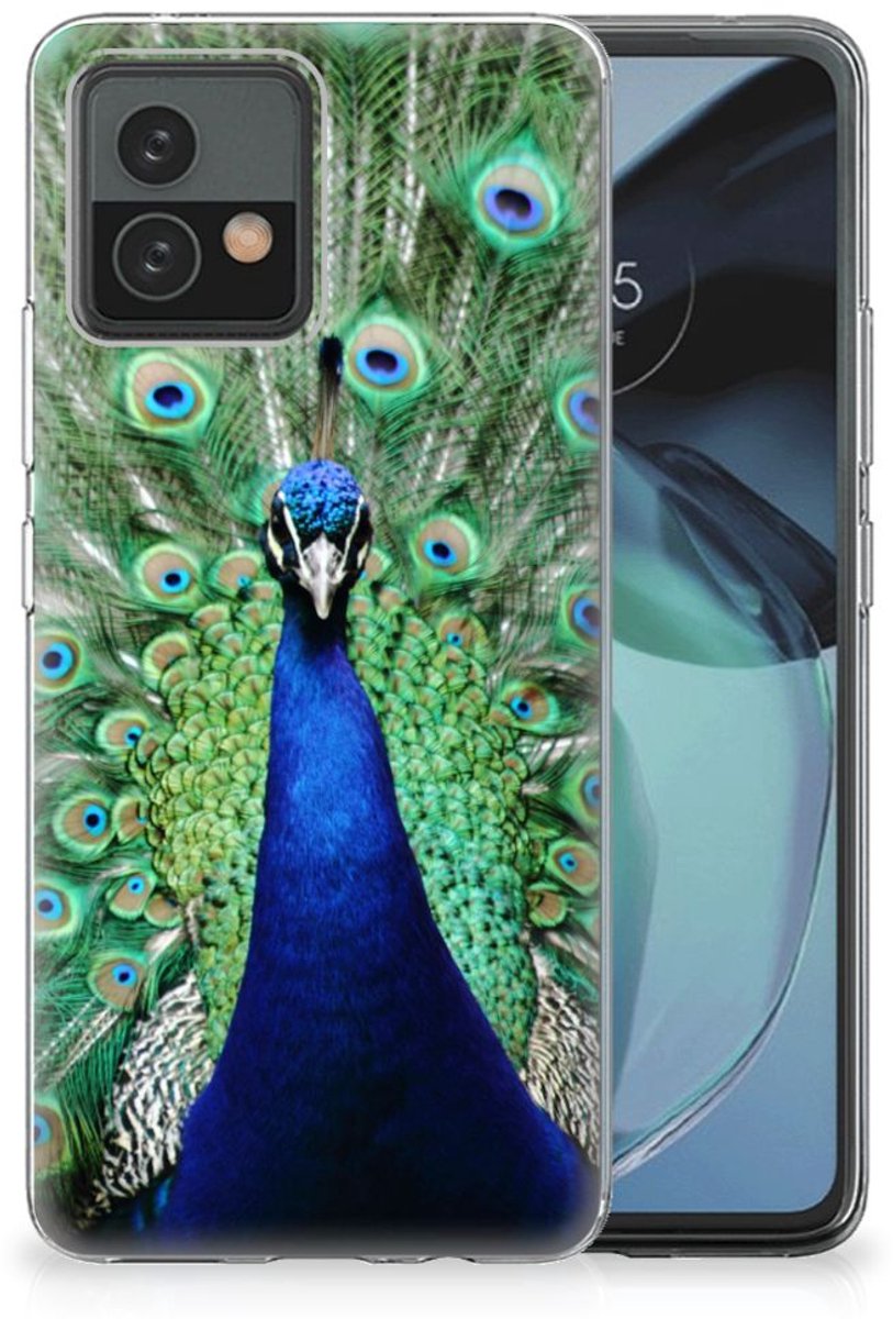Motorola Moto G72 TPU Hoesje Pauw