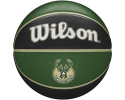 Wilson NBA Milwaukee Bucks Basketbal Maat 7 - Outdoor