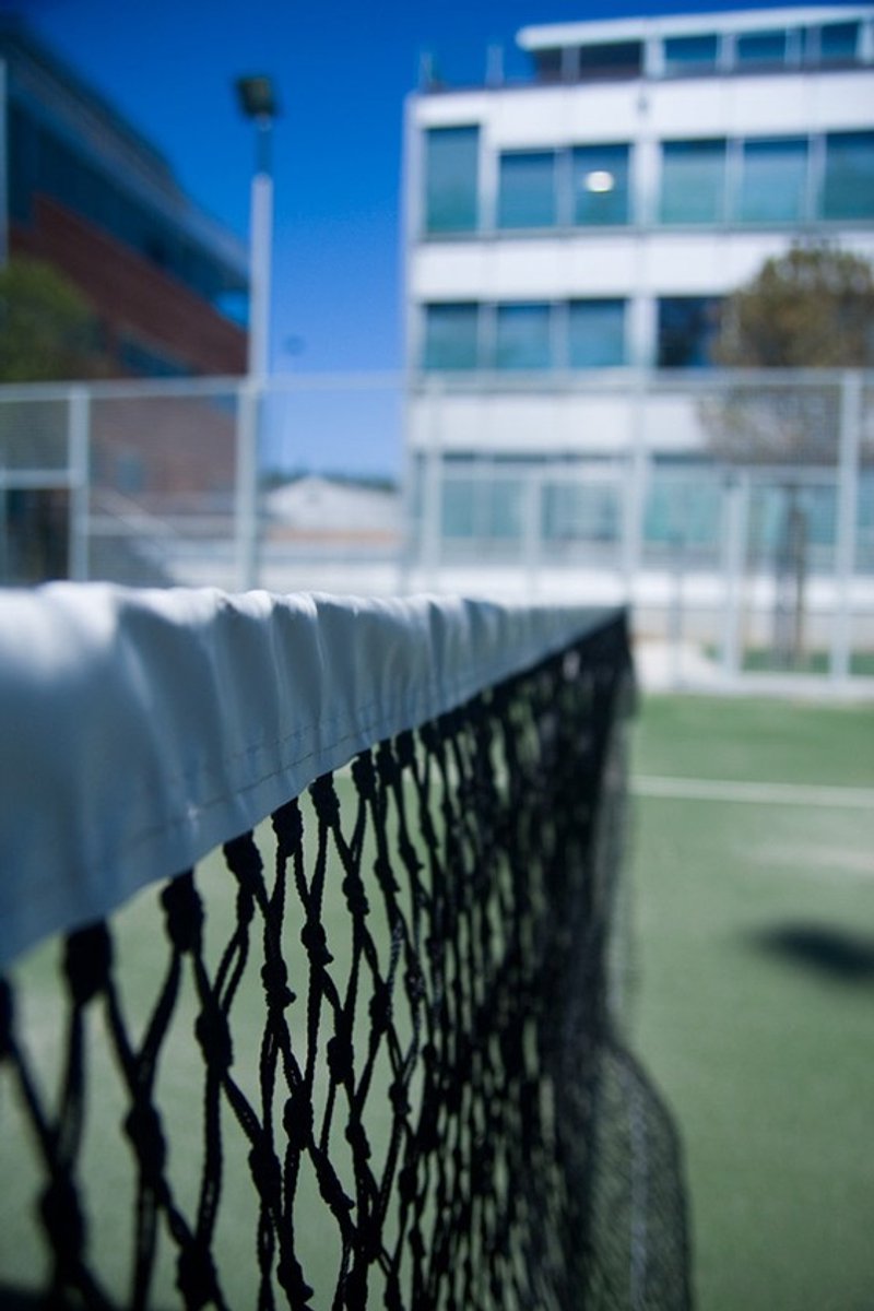 Softee Colegial Tennisnet Zwart