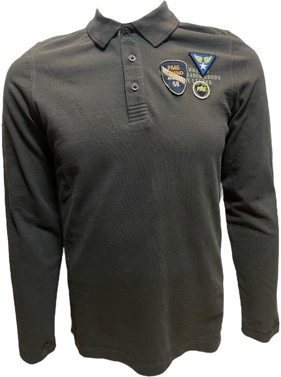 PME LEGEND LONG SLEEVE OVERHEMD - MAAT S