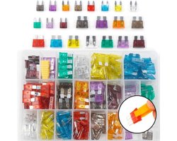 Auto Zekeringen Set Autozekering 300pcs 12V-24V Geassorteerde Standaard Meszekering Gebruikt Voor Auto,Auto,Vrachtwagen,SUV,Thuis
