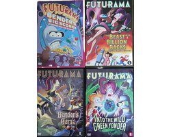 Futurama - De Complete Film Collectie ( 4 aparte dvd's )