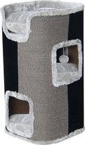 NapZZZ Krab/Klimmeubel met 2 gaten 70 cm Grijs/zwart