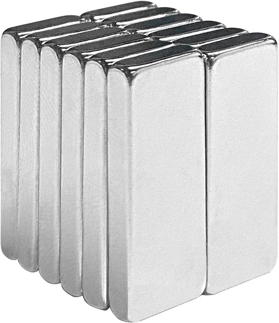 Neodymium Magnet Block N35 40mm X 10mm X 5mm - Radial Magnets - We Know Magnets