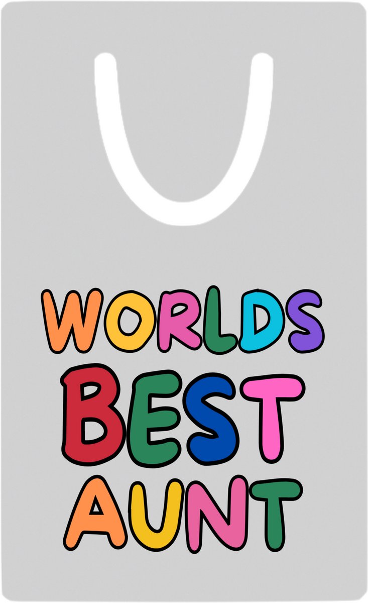Hacebo® - World's best aunt metalen boekenlegger- Tante - beste tante - verjaardagscadeau - cadeau voor tante - gift - kado Bladwijzer boekenleggers - 7.6 cm x 5cm