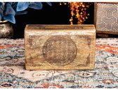 Coffret en bois Fleur de Vie