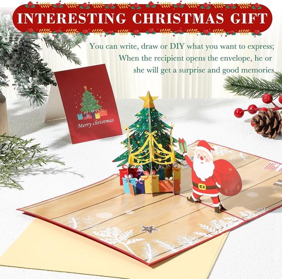 3D kerstkaarten ll | 8 stuks | Diamond painting – De Diamond Painter