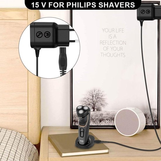 Chargeur 4.3V Pour Rasoir Philips One Blade - Référence A00390, Neuf Sous Blister