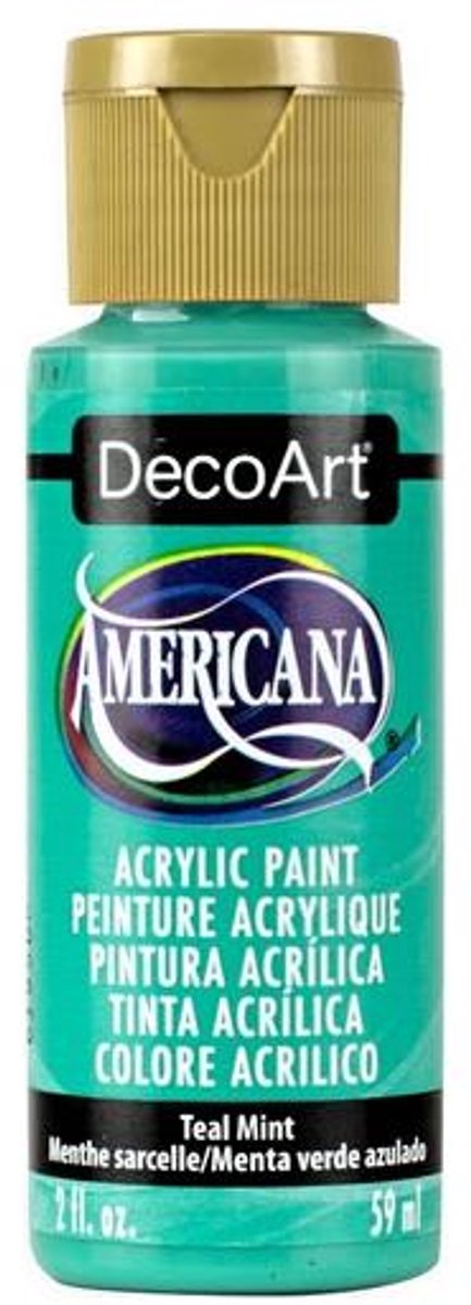 Americana Acrylics 59ml, Teal Mint