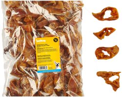 Boomy - Varkensoren Chips – 100% Natuurlijke hondensnacks - Varkensoren in stukjes van 6-7cm – Hondensnoepje voor alle rassen - 1kg