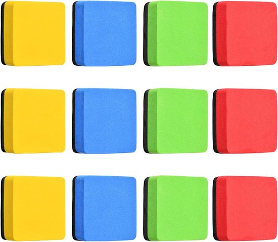 D.RECT Whiteboard Spons EVA Magnetische Magneetbordreiniger Gum Wisser Met Sterke Magneet voor het Droog Schoonmaken van je Whiteboard