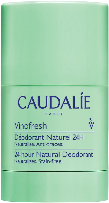 Caudalie Vinofresh - Vegan- Stick - Deodorant - zonder aluminiumzouten - zonder alcohol
