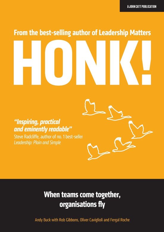 HONK: When teams come together, organisations fly - cover
