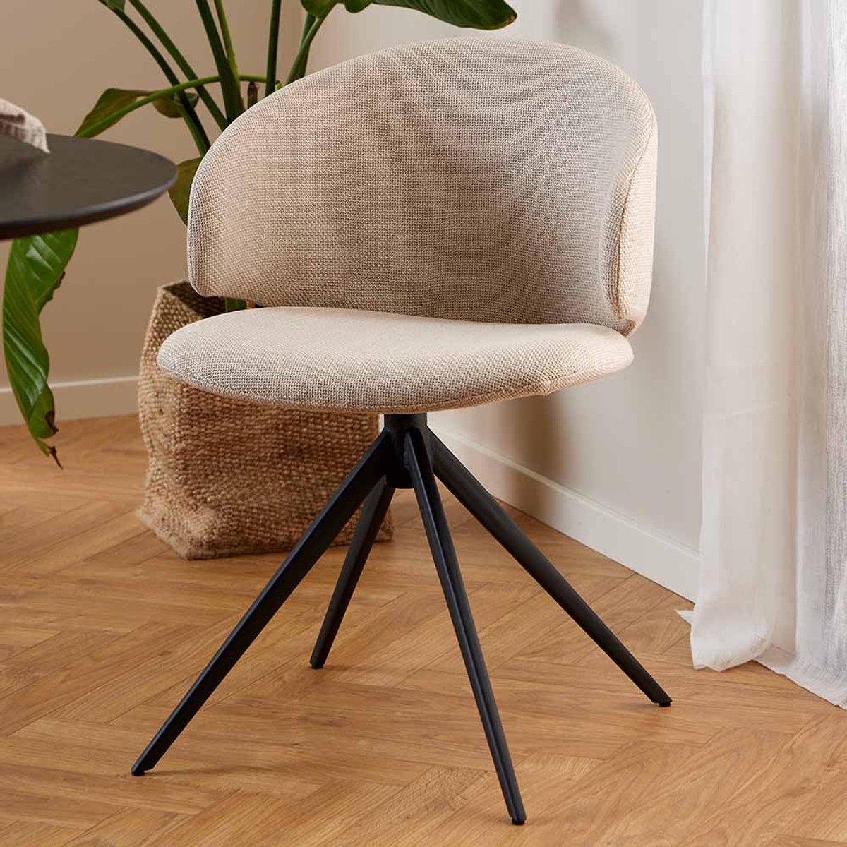 Eetkamerstoel Ynez Beige