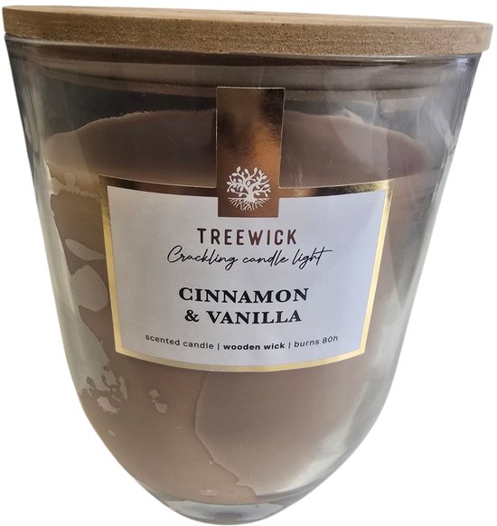 Geurkaars n blk met de fantastsche luscous vanlla geur | Bakng