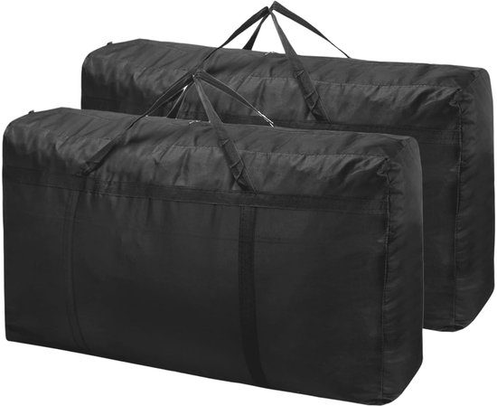 Flokoo - Opbergzak Xxl Dekbed - Bruin - 70 X 50 X 30 Cm