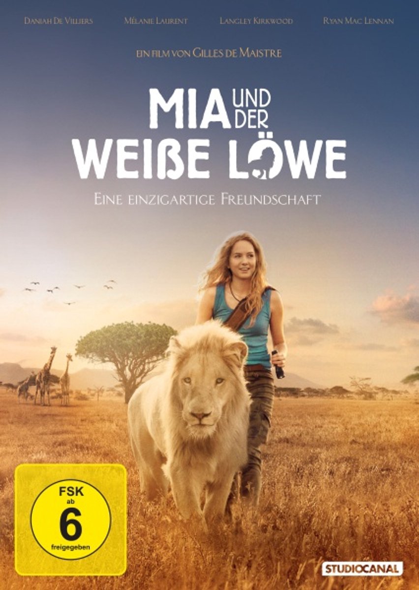 PLAION Mia und der weiße Löwe DVD/Blu-Ray Duits, Engels