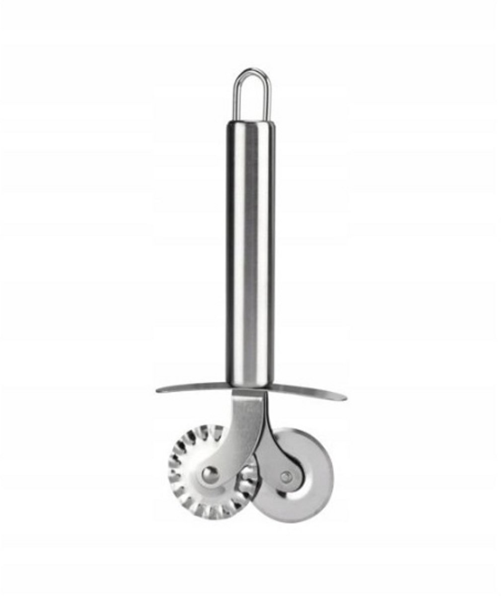 Galicja Practico Serie - Dubbel Deegsnijwiel - Ergonomisch Handvat - Roestvrij Staal