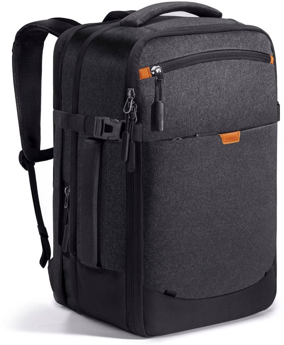 Inateck Rugzak BP03006-14 Reisrugzak Handbagage Zakelijke Reisrugzak 17-20L Voor 14 Inch Laptops 15.3"MacBook Air Met Tabletvak