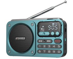 Crrynuo - F22 Bluetooth-Luidspreker - FM-Radio - Draagbaar - Blauw - Multifunctionele Kaart - USB - Externe Opname