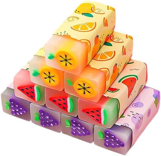Beatles Yellow Submarine Erasers/Gummetjes 3 stuks - RockArt