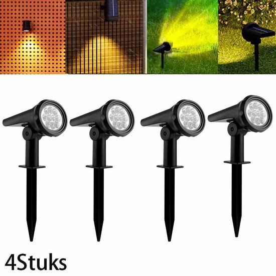 4x Solar prikspots met 3 standen