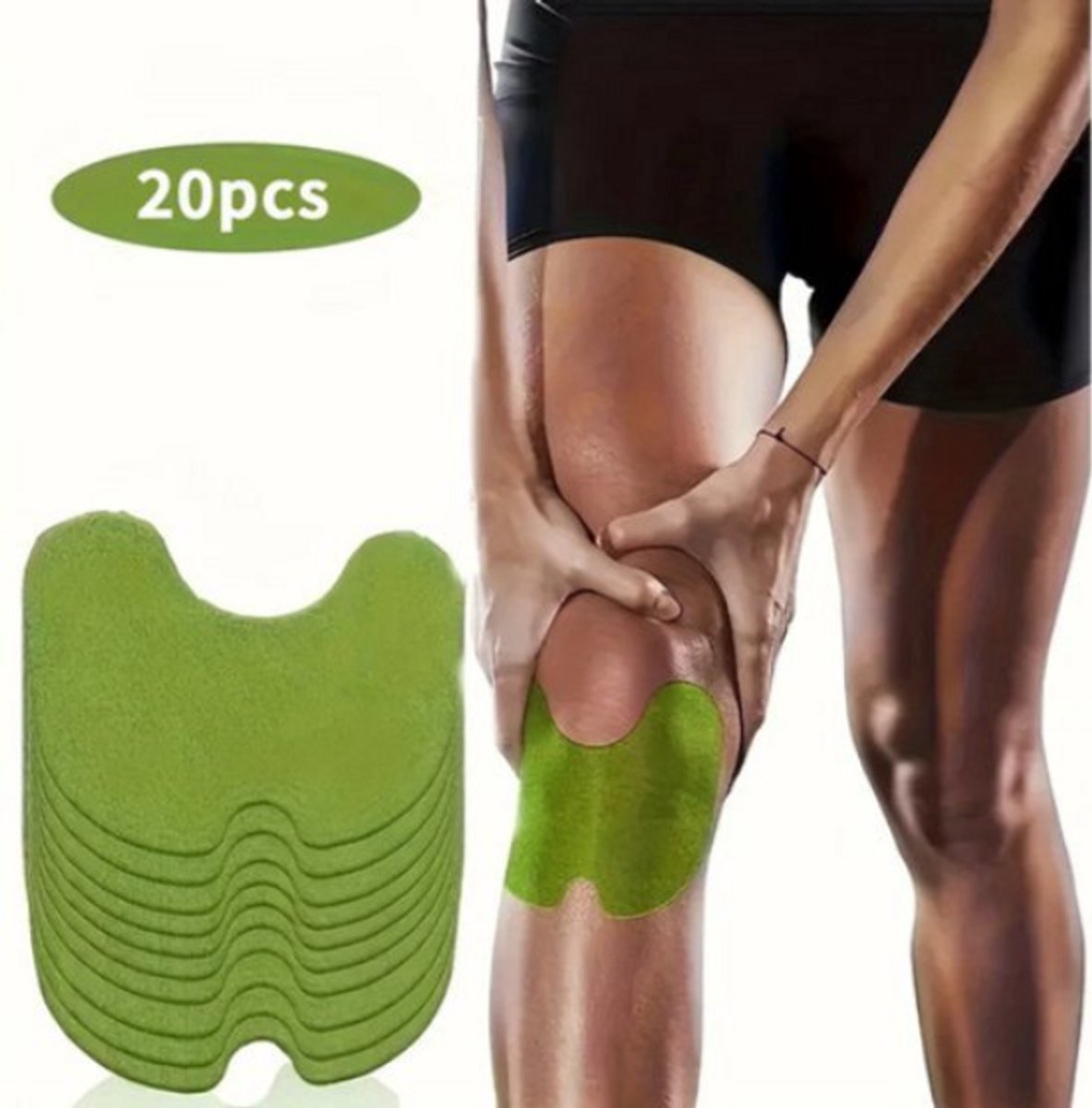 20 stuks Acupunctuur Patches voor Nek, Schouders en Knieën - Warmtepleisters voor Langdurige Pijnverlichting - Zelfverwarmende Patches - Acupunctuur Hulp