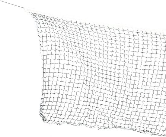 Foto: Badmintonnet sportnet volleybalnet tennisnet badmintonnet complete set met stokken net grondpinnen en spanner touwen multifunctioneel inzetbaar