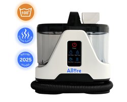Allure Tapijtreiniger Pro - Verwarmbaar tot 100°C - 6 Opzetstukken - Vlekkenreiniger - Bank reiniger - Meubelreiniger - Stoomreiniger voor Bank - Matras - Vloer - Auto - Gordijnen - Apparaat - 1700 W