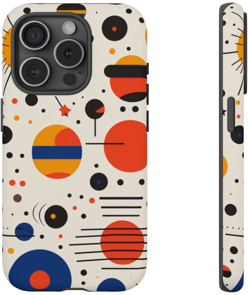 Abstract Hemels Patroon – Telefoonhoesje Geschikt voor iPhone 15 Pro