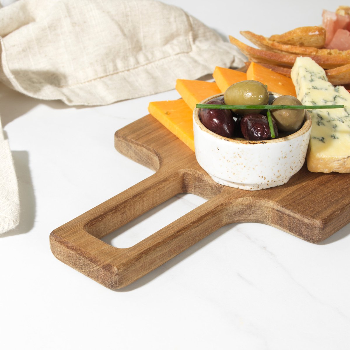 Salter Toronto serveerbord – 55 cm houten - FSC®-Acacia Wood — cadeau in Kookcadeaus - foto 4