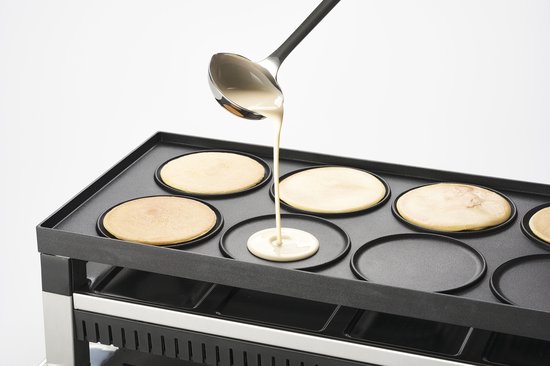 Solis Raclette & Pizza Grill - Gourmetstel 8 Personen - Raclette Gourmet Stel - Tafelgrill met 4 Verschillende Functies — afbeelding 3