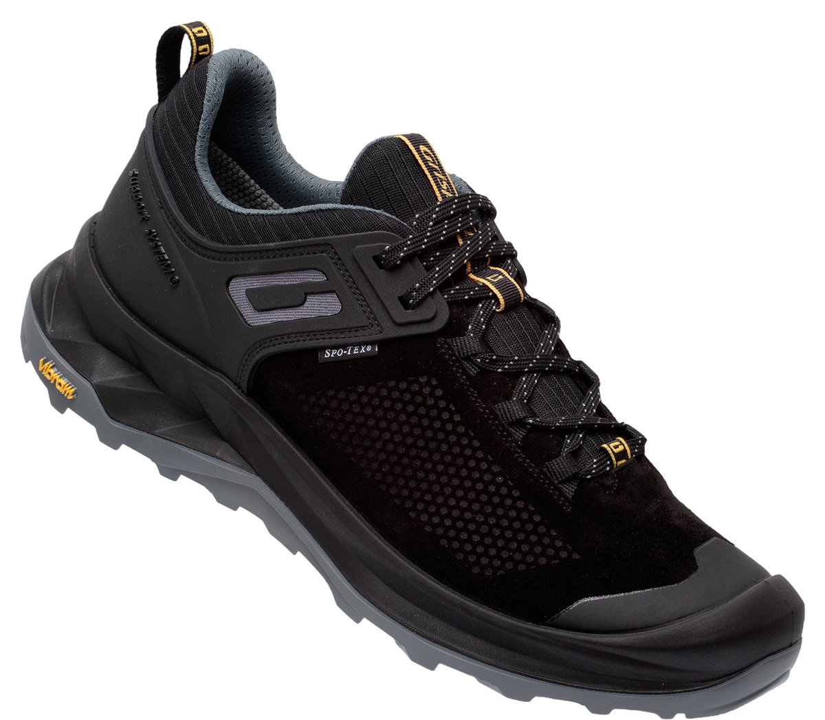 Grisport Discovery Low Wandelschoen - Heren leren lage wandelschoenen - Black
