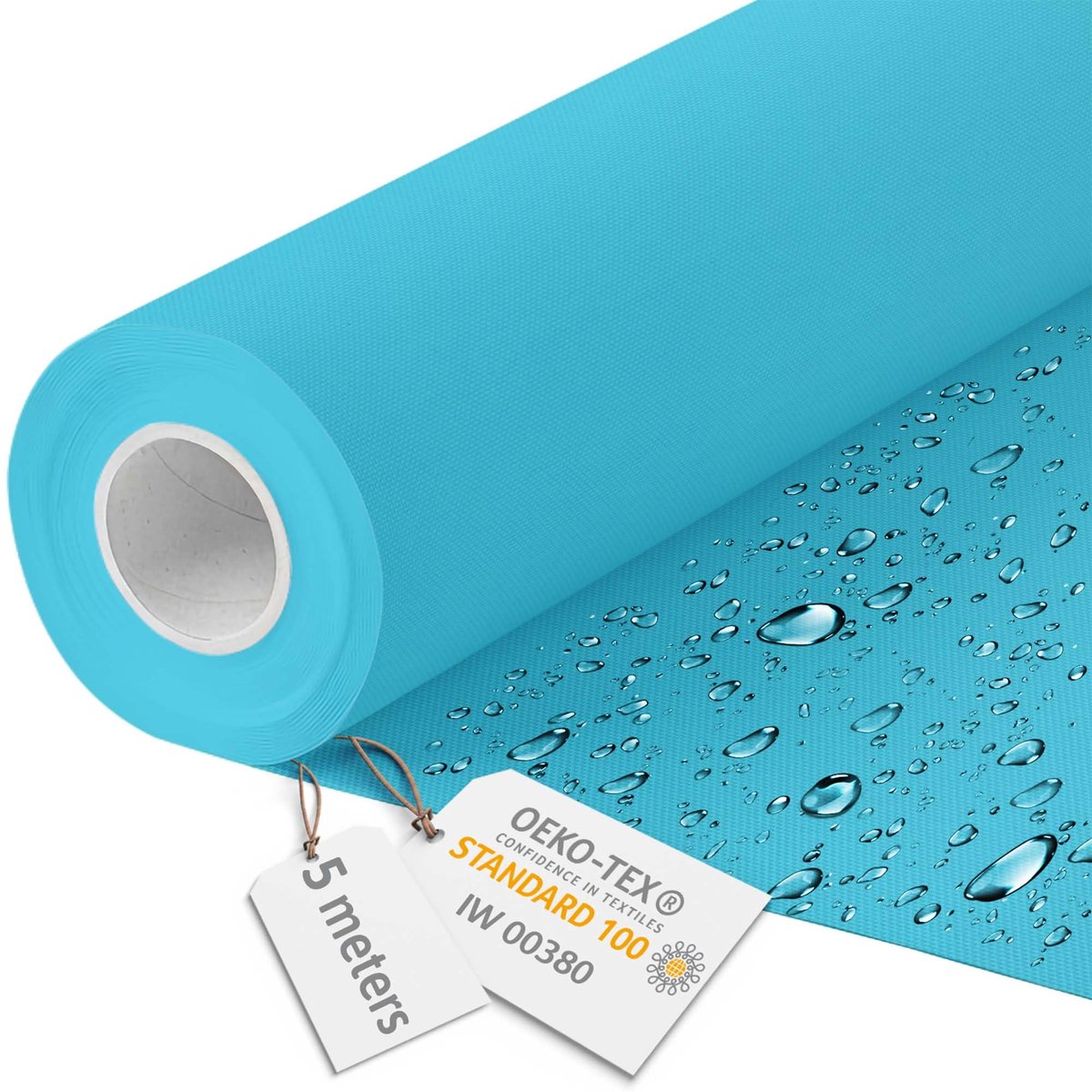 DreamRoots Canvas Waterdicht - Meubelstof per meter 160 cm breed - Waterafstotende stof 220 g/m2 600D - Luifelstof Waterdicht per meter Luifel 5M