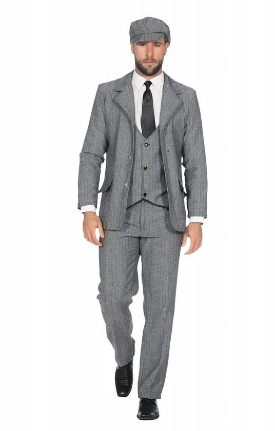 Colbert Peaky Blinders Roaring 20's Grijs - Maat 46