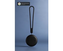 Bluetooth Tracker voor Android – Werkt met Google Find My Device – Voor Sleutels, Koffers, Fiets & Meer – 12 Mnd Batterij – Zwart – Locus Amicus