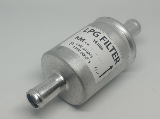 LPG Filter 14mm | Droog Gas Filter | Universeel Filter LPG | Onderhoud LPG  | bol.com