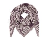 Sjaal BeckSondergaard Shawl Oudroze - Katoen Tulips Plum perfect